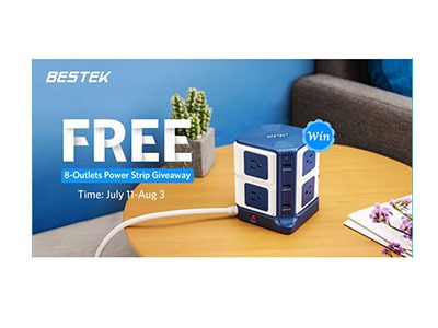 BESTEK Power Strip Giveaway