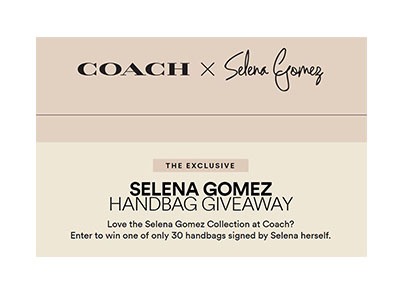Win an Exclusive Selena X Coach Bag