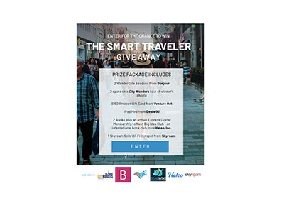 Enter the Smart Traveler Giveaway