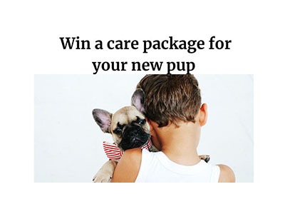 Win a Puptastic Prize Pack