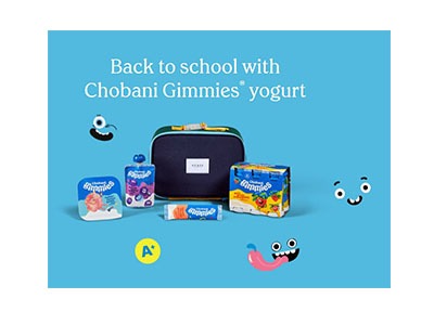 Chobani Back to School Sweepstakes