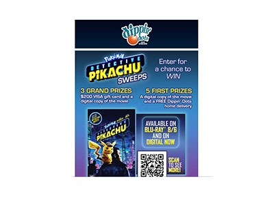 Pokemon Detective Pikachu Sweepstakes