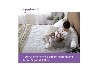 Win a Boppy Feeding and Infant Support Pillow