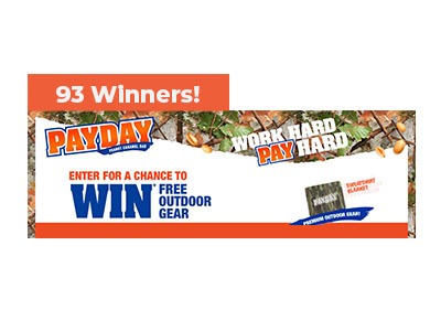 Hersheys Work Hard Pay Hard Sweepstakes