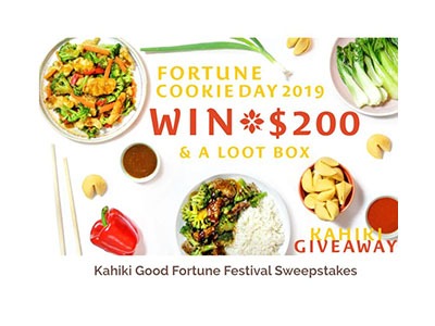 Kahiki Good Fortune Sweepstakes