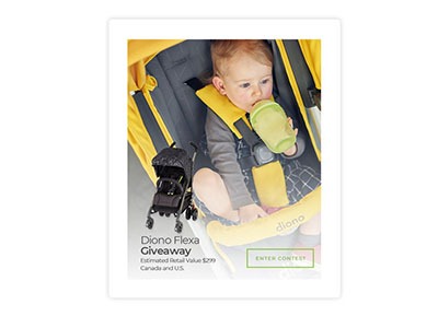 Win a Diono Flexa Stroller Giveaway