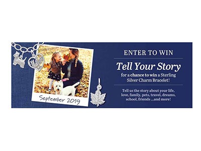 Win a Sterling Silver Charm Bracelet