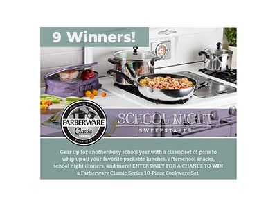 Farberware School Night Sweepstakes