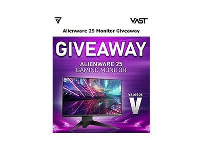 Win an Alienware Gaming Monitor