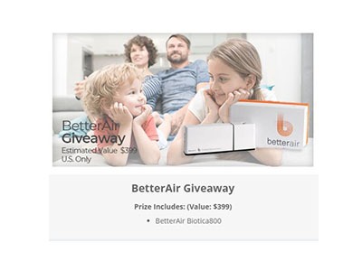 BetterAir Giveaway