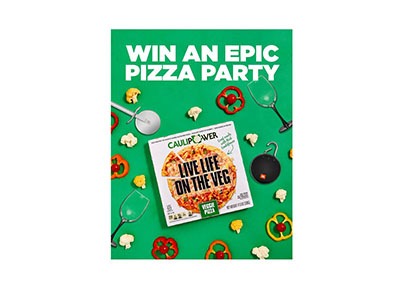 CAULIPOWER Pizza Party Sweepstakes