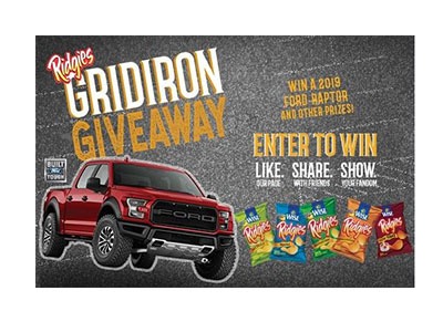 Ridgies Gridiron Giveaway