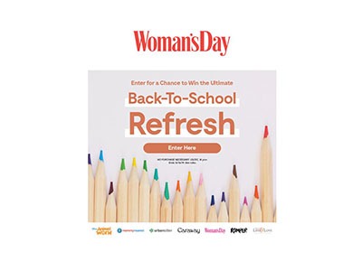 Woman’s Day Back to School Refresh Giveaway