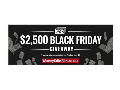 Money Talks News Black Friday Cash Giveaway
