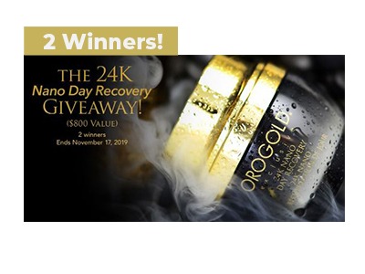 OROGOLD Nano Day Recovery Giveaway