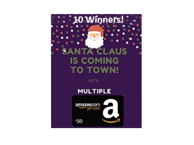 $50 Amazon Gift Card Sweepstakes