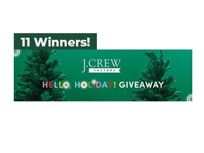 J. Crew Factory Hello Holiday Giveaway