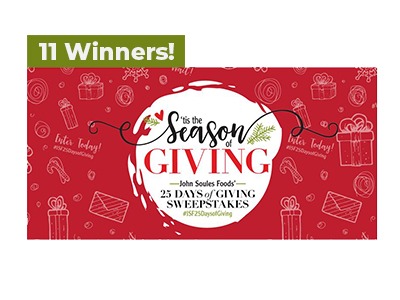 John Soules Tis the Season of Giving Sweepstakes