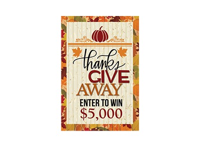 $5,000 ThanksGiveaway