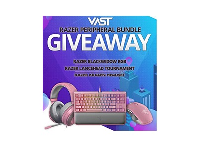 VAST Razer Peripheral Bundle Giveaway