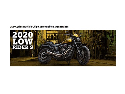 J&P Cycles Buffalo Chip Custom Bike Sweepstakes