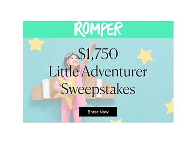 Romper Little Adventurer Sweepstakes