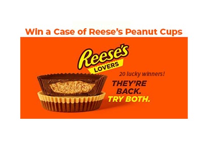 Hershey’s Reese’s Lovers Sweepstakes