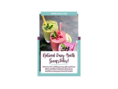 National Dairy Month Sweepstakes