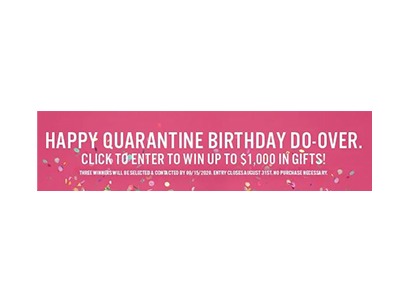 Happy Quarantine Birthday Do-Over