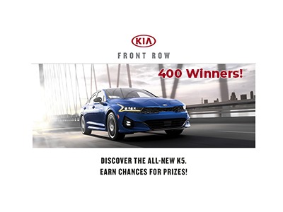 Kia Front Row K5 Launch Giveaway