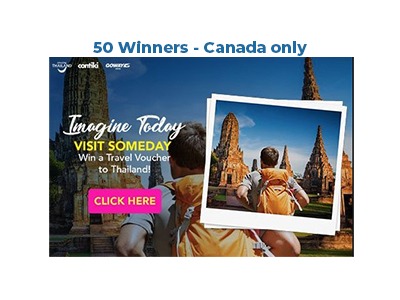 Win a Travel Voucher to Experience Amazing Thailand