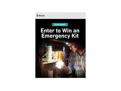 Biolite Emergency Kit Giveaway