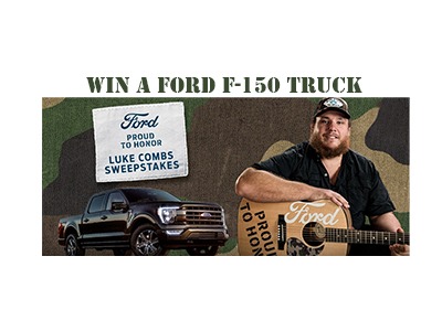 Ford Proud To Honor Luke Combs Sweepstakes