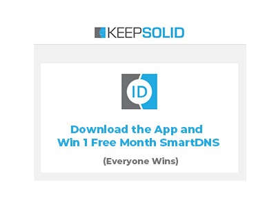 Download And Win 1 Month KeepSolid SmartDNS Giveaway