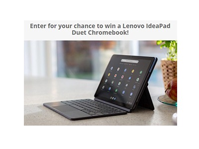 Lenovo IdeaPad Duet Chromebook Giveaway