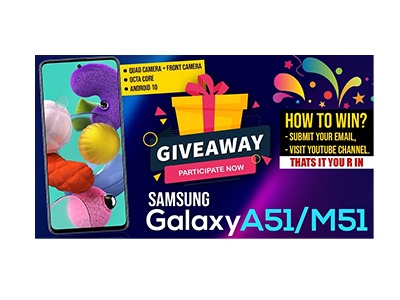 Samsung Galaxy A51 Phone Giveaway