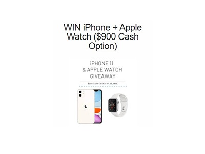 Apple iPhone 11 + Apple Watch Giveaway – Ends Oct 11th