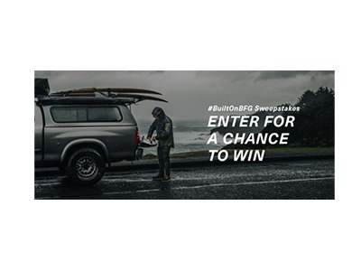 BFGoodrich #BuiltOnBFG Sweepstakes