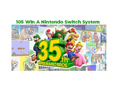 Coldstone Creamery Nintendo 2020 Sweepstakes