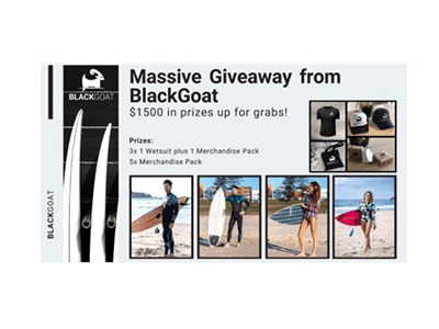 Massive Wetsuit Giveaway from BlackGoat