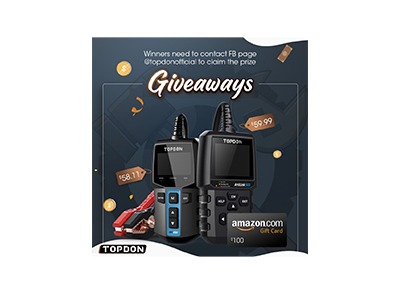 TOPDON Car Diagnostic Tools Giveaway