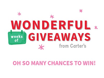 Carter’s Wonderful Weeks of Giveaways