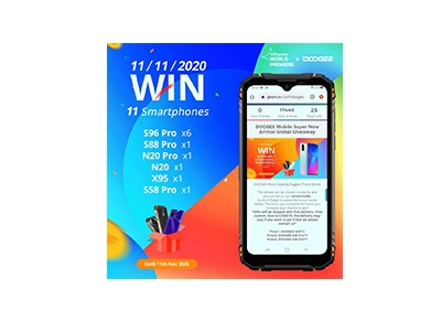 Doogee Smartphones Giveaway