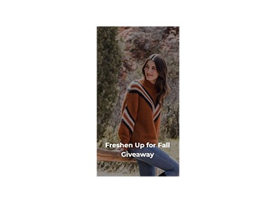 Freshen Up for Fall Giveaway