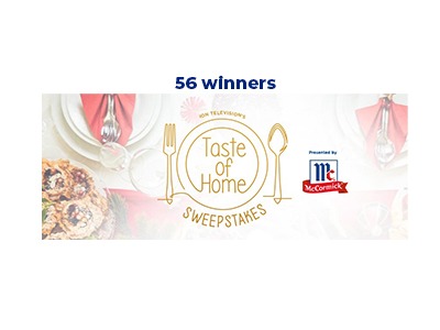ION Television’s Taste of Home Sweepstakes