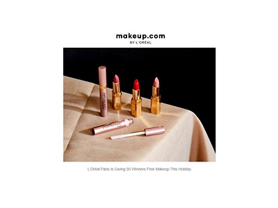 L’Oréal Paris Free Makeup Giveaway