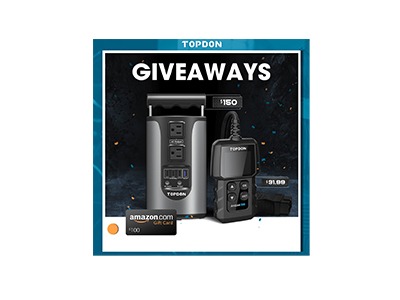 TOPDON Best Selling Tools Giveaway