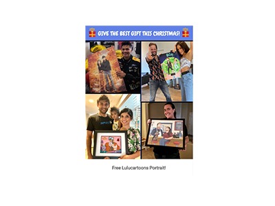 Custom Cartoon Portrait Giveaway