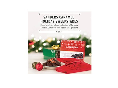 Sanders Caramel Holiday Sweepstakes