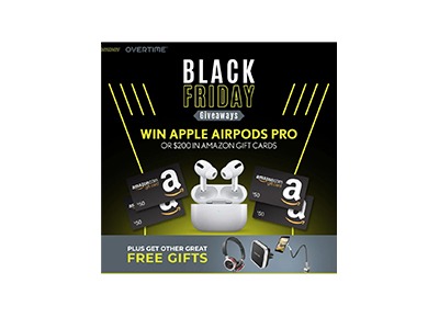 Win Apple AirPods Pro or $200 Amazon Gift Card